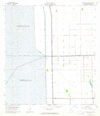Cooper City SW 1963 topographic map thumbnail