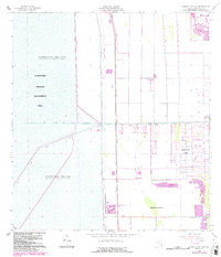 Cooper City SW 1963 topographic map thumbnail