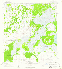 Corkscrew 1958 topographic map thumbnail