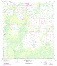 Corkscrew NW 1958 topographic map thumbnail