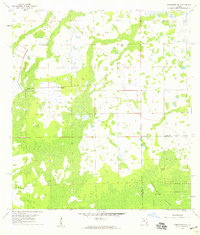 Corkscrew NW 1958 topographic map thumbnail