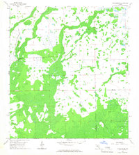 Corkscrew NW 1958 topographic map thumbnail