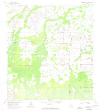 Corkscrew NW 1958 topographic map thumbnail