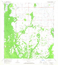 Corkscrew SE 1958 topographic map thumbnail