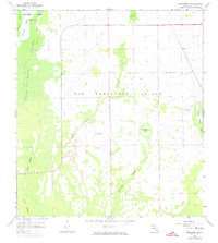 Corkscrew SE 1958 topographic map thumbnail