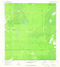 Corkscrew SW 1958 topographic map thumbnail