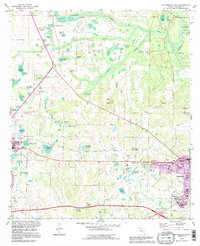 Cottondale East 1994 topographic map thumbnail