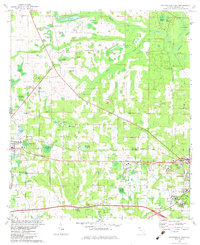 Cottondale East 1982 topographic map thumbnail