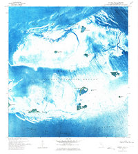 Cottrell Key 1972 topographic map preview