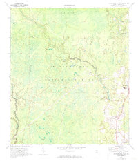 Crawfordville West 1972 topographic map thumbnail