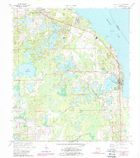 Crescent City 1970 topographic map thumbnail