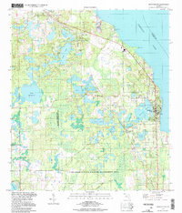 Crescent City 1994 topographic map thumbnail