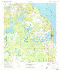 Crescent City 1970 topographic map thumbnail