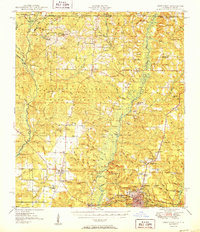 Crestview 1951 topographic map thumbnail