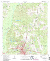 Crestview North 1973 topographic map thumbnail