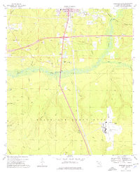 Crestview South 1973 topographic map thumbnail