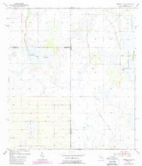 Crewsville SE 1953 topographic map thumbnail