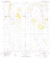 Crewsville SE 1953 topographic map thumbnail