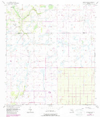 Crewsville SW 1956 topographic map thumbnail