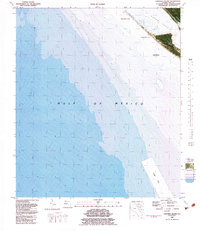 Crooked Island 1982 topographic map thumbnail