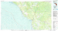 Cross City topographic map thumbnail