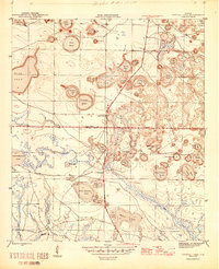 Crystal Lake 1945 topographic map thumbnail