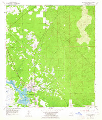 Crystal River 1954 topographic map thumbnail