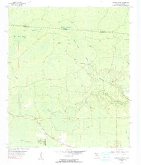 Cypress Creek 1955 topographic map thumbnail