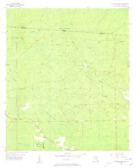 Cypress Creek 1955 topographic map thumbnail