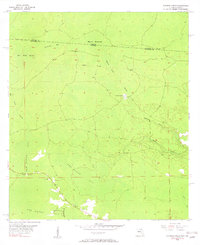 Cypress Creek 1955 topographic map thumbnail