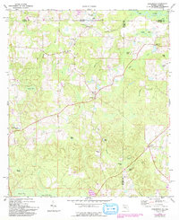 Darlington 1987 topographic map thumbnail