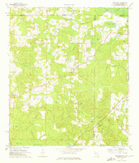 Darlington 1973 topographic map thumbnail