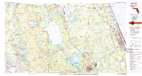 Daytona Beach 1978 topographic map thumbnail