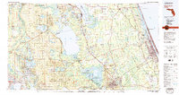 Daytona Beach 1978 topographic map thumbnail