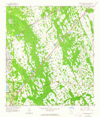 Daytona Beach SW 1962 topographic map thumbnail