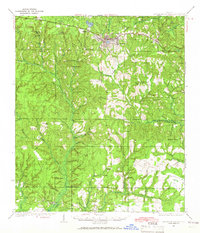 De Funiak Springs 1935 topographic map thumbnail
