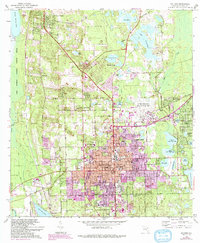 De Land topographic map thumbnail