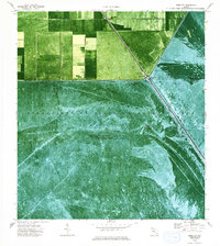 Deem City 1974 topographic map thumbnail