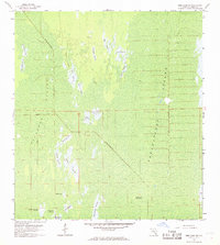 Deep Lake SW 1959 topographic map preview