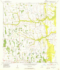 Deer Park NW 1953 topographic map thumbnail
