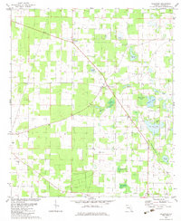 Dellwood 1982 topographic map thumbnail