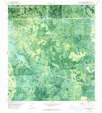 Devils Garden Slough 1970 topographic map thumbnail