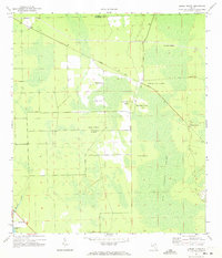 Dinner Island 1970 topographic map thumbnail