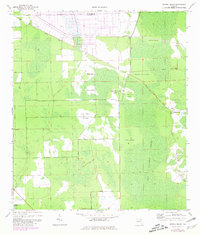 Dinner Island 1970 topographic map preview
