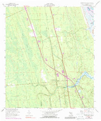 Dinner Island NE 1956 topographic map thumbnail