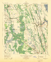 Dinner Island 1944 topographic map preview