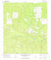 Dorcas 1973 topographic map thumbnail