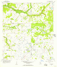 Duette NE 1956 topographic map thumbnail