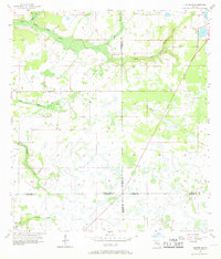 Duette NE 1956 topographic map thumbnail