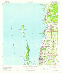 Dunedin 1943 topographic map thumbnail